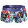 Pestrobarevné pánské boxerky MaleBasics Hipster Trunk (Velikost S)