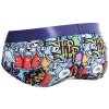 Pestrobarevné pánské slipy MaleBasics Hipster Brief