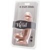 Realistické dildo s varlaty a přísavkou Get Real 6"