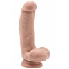 Realistické dildo s varlaty a přísavkou Get Real 6"