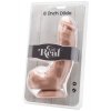 Realistické dildo s varlaty a přísavkou Get Real 8"