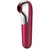 Stimulátor klitorisu/vibrátor Satisfyer Dual Love Red