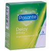 Kondomy Pasante Delay Infinity  na oddálení ejakulace, 3 ks