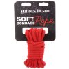 Lano na bondage Hidden Desire, 5 m  (červené)