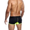 Pánské boxerky MaleBasics Neon Trunk Yellow