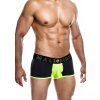 Pánské boxerky MaleBasics Neon Trunk Yellow (Velikost S)