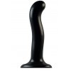 Silikonové dildo na bod G a prostatu Strap-On-Me  (velikost L)