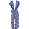 Průsvitné kimono s krajkou Obsessive Flowlace