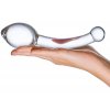 Skleněné oboustranné dildo Gläs Pure Indulgence