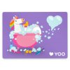 Přání s obálkou YOO – Jednorožec ve vaně