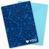 Přání s obálkou YOO – Udělejte si to hezký  modré