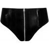 Lakované kalhotky se zipem Black Level (Velikost S)