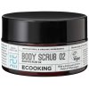 Tělový peeling Ecooking – citrusy  fialka a bílý pepř, 300 ml