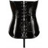 Lakovaný korzet s odhalenými ňadry (Velikost XS)