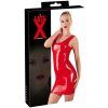 Latexové minišaty LATE X, červené (Velikost XS)