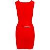 Latexové minišaty LATE X, červené (Velikost XS)