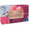 Luxusní tuhé mýdlo English Soap Company Cucumber & Watermelon  okurka a meloun, 190 g