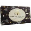 Luxusní tuhé mýdlo English Soap Company Season's Greetings  pomeranč a skořice, 190 g