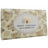 Luxusní tuhé mýdlo English Soap Company Merry Christmas  břečťan a cesmína, 190 g