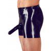 Latexové boxerky s návlekem na penis a anální kapsou LATE X (Velikost S)
