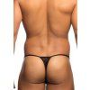 Pánská krajková tanga MOB, černá (Velikost S/M)