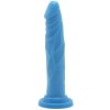 Realistické dildo s přísavkou Happy Dicks 7.5"  modré
