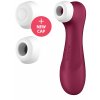 Pulzační a vibrační stimulátor klitorisu Satisfyer Pro 2 Generation 3 Wine Red