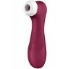 Pulzační a vibrační stimulátor klitorisu Satisfyer Pro 2 Generation 3 Wine Red