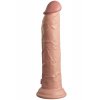 Realistický vibrátor s přísavkou a dálkovým ovladačem King Cock Elite Dual Density 9"
