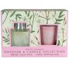 Dárková sada difuzéru a vonné svíčky Somerset Toiletry White Jasmine  bílý jasmín
