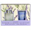 Dárková sada difuzéru a vonné svíčky Somerset Toiletry Lavender  levandule