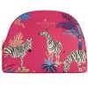 Střední kosmetická taška Heathcote & Ivory Tropical Zebras