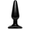 Anální kolík Classic Smooth Medium  (střední), černý