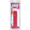 Dildo Crystal Jellies Classic Dong 8"  růžové