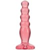 Anální kolík Crystal Jellies Anal Delight 5"  růžový