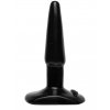 Anální kolík Classic Smooth Small  (malý), černý