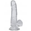 Realistické dildo s varlaty a přísavkou Dick in a Bag 6"