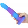 Světélkující tvarovatelné dildo s přísavkou RAVE 8"