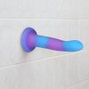 Světélkující tvarovatelné dildo s přísavkou RAVE 8"
