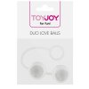 Skleněná vaginální činka Duo Love Balls