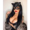 Kožená kočičí maska KARESS SELINA