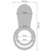 Párový vibrátor s kroužkem na penis Couples Vibrator Ring