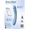 Interaktivní přirážecí vibrátor Svakom Ava Neo Cornflower Blue