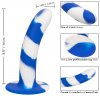 Silikonové dildo s přísavkou ADMIRAL Swirl Probe