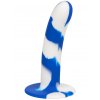 Silikonové dildo s přísavkou ADMIRAL Swirl Probe