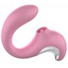 Vibrátor s pulzačním stimulátorem klitorisu TWIST