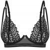 Krajková podprsenka Obsessive Donarella (Velikost XS/S)