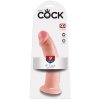 Realistické dildo s přísavkou Pipedream King Cock 9"  23 cm