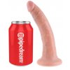 Realistické dildo s přísavkou Pipedream King Cock 7"  18 cm