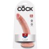 Realistické dildo s přísavkou Pipedream King Cock 7"  18 cm